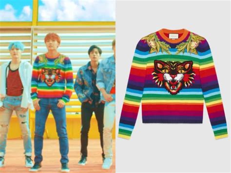 jhope dna gucci sweater|DNA MV Outfits (Brands & Prices) .